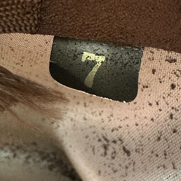 Resistol Stagecoach Cowboy Hat Men’s 7 Brown Wide Brim Western Suede Leather - Picture 9 of 14